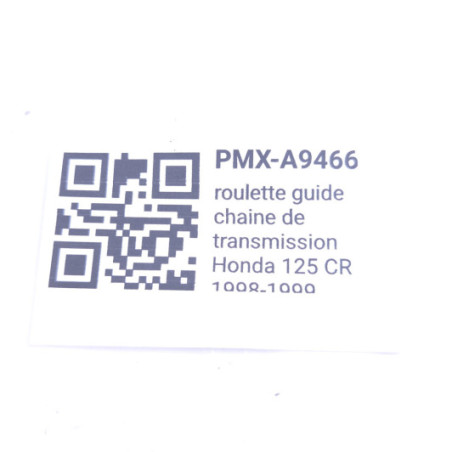 Roulette Guide Chaine De Transmission Honda 125 Cr 1998-2007 - 52175-KZ3-J10