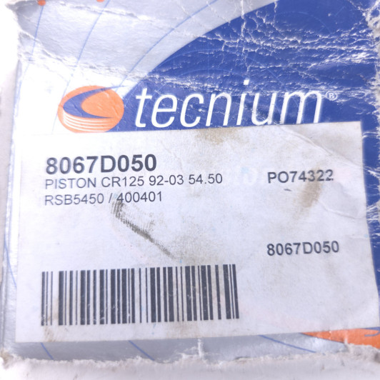 Piston Big Bore Tecnium 54,45Mm Honda 125 Cr 1992-2003