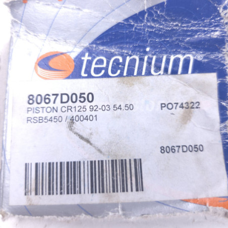 Piston Big Bore Tecnium 54,45Mm Honda 125 Cr 1992-2003
