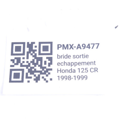 Bride Sortie Echappement Honda 125 Cr 1998-1999