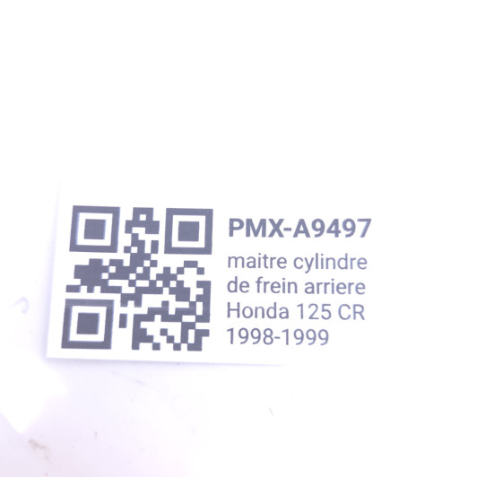 Maitre Cylindre De Frein Arriere Honda 125 Cr 1998-2001 - 43510-KZ3-B01