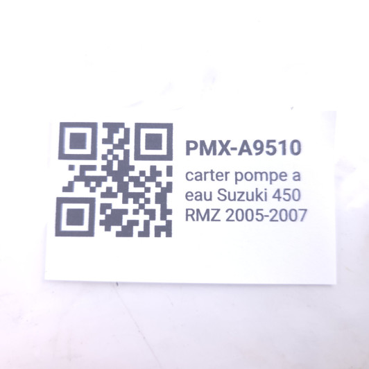 Carter Pompe A Eau Suzuki 450 Rmz 2005-2007 - 17411-35G00-000