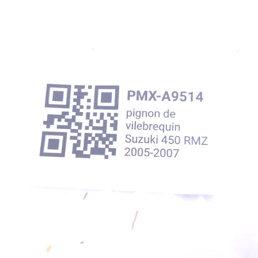 Pignon De Vilebrequin Suzuki 450 Rmz 2005-2007 - 21111-35G00-000