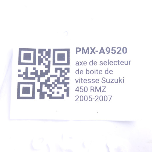 Axe De Selecteur De Boite De Vitesse Suzuki 450 Rmz 2005-2007 - 25510-35G00-000