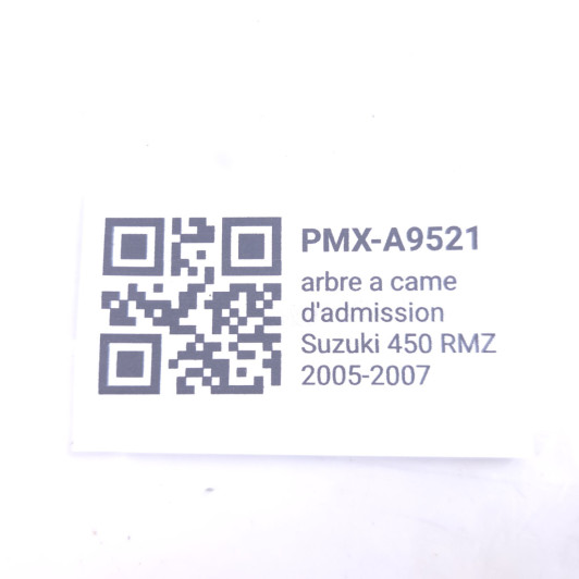 Arbre A Came D'Admission Suzuki 450 Rmz 2005-2007 - 12710-35G00-000