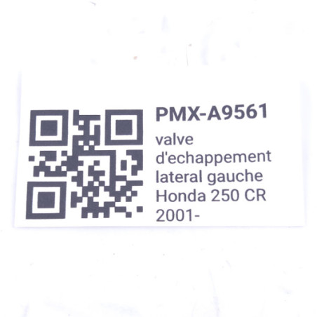 Valve D'Echappement Lateral Gauche Honda 250 Cr 1992-2001 - 14701-KZ3-J20