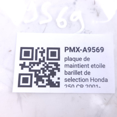 Plaque De Maintient Etoile Barillet De Selection Honda 250 Cr 1987-2007 - 24328-KA4-770