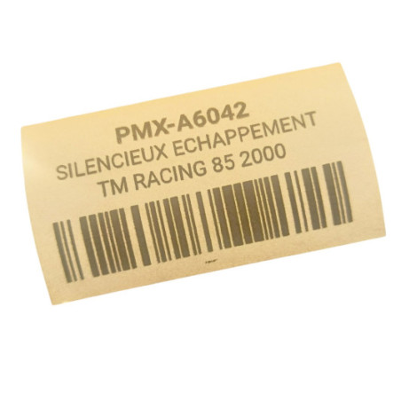 Silencieux Echappement Tm Racing 85 2000 Tm 85 Racing 2000-2007