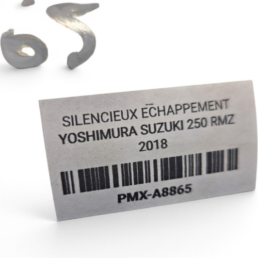 Silencieux Echappement Yoshimura Suzuki 250 Rmz 2016-2018