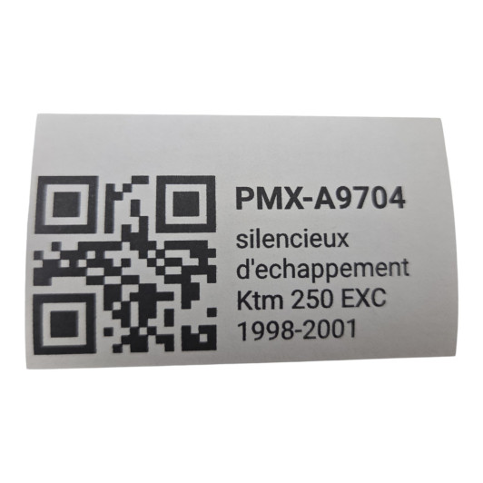 Silencieux D'Echappement Ktm 250 Exc 1998-2001 - fmf powercore 2