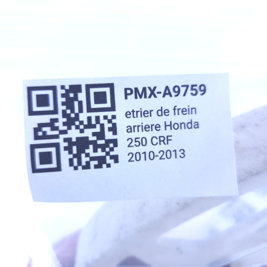 Etrier De Frein Arriere Honda 250 Crf 2010-2013