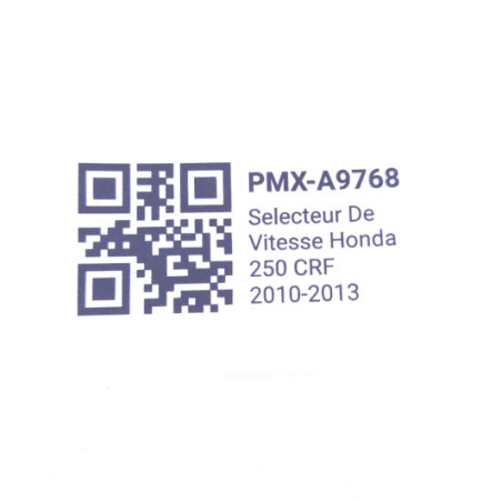 Selecteur De Vitesse Honda 250 Crf 2010-2013