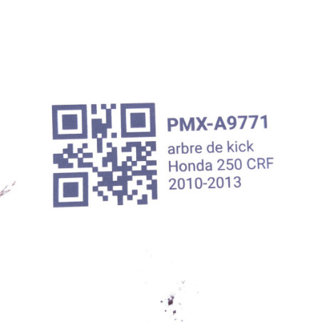 Arbre De Kick Honda 250 Crf 2010-2013