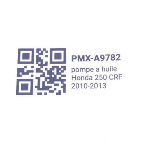 Pompe A Huile Honda 250 Crf 2010-2013