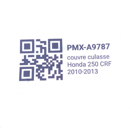 Couvre Culasse Honda 250 Crf 2010-2013