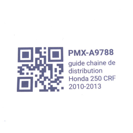 Guide Chaine De Distribution Honda 250 Crf 2010-2013