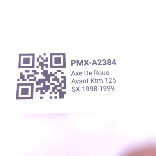 Axe De Roue Avant Ktm 125 Sx 1998-1999