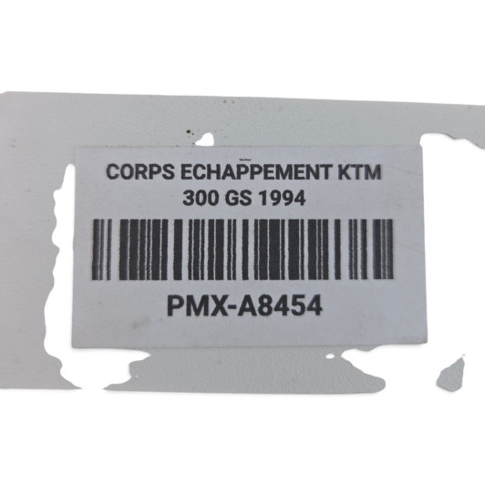 Corps Echappement Ktm 300 Gs 1994