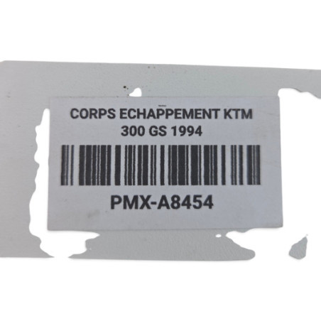 Corps Echappement Ktm 300 Gs 1994