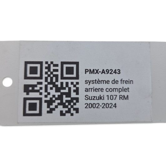 Système De Frein Arriere Complet Suzuki 85 Rm 2002-2006 - K2-K3-K4