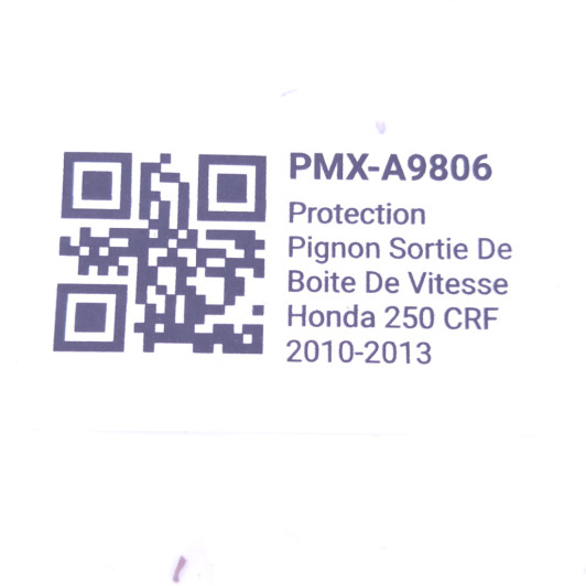 Protection Pignon Sortie De Boite De Vitesse Honda 250 Crf 2010-2013