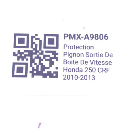 Protection Pignon Sortie De Boite De Vitesse Honda 250 Crf 2010-2013