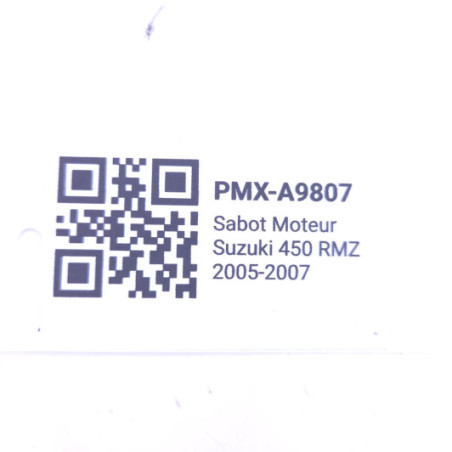 Sabot Moteur Suzuki 450 Rmz 2005-2007