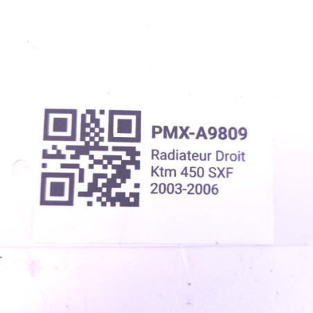 Radiateur Droit Ktm 450 Sxf 2003-2006