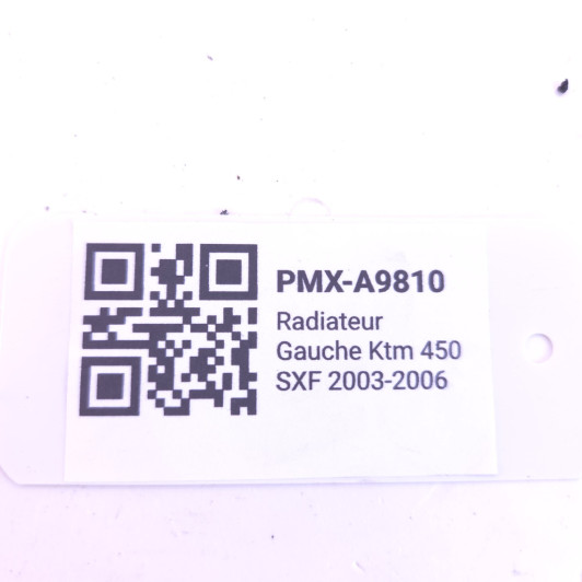 Radiateur Gauche Ktm 450 Sxf 2003-2006