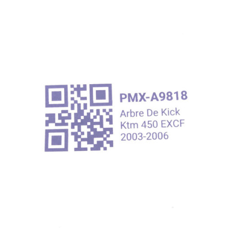 Arbre De Kick Ktm 450 Exc-F 2003-2006