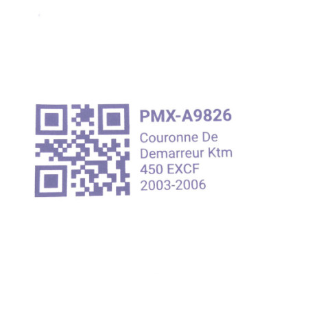 Couronne De Demarreur Ktm 450 Exc-F 2003-2006