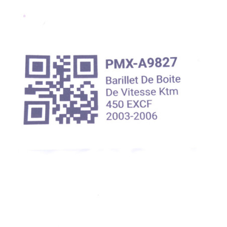 Barillet De Boite De Vitesse Ktm 450 Exc-F 2003-2006