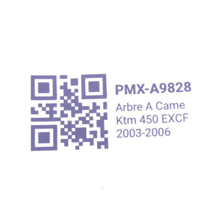 Arbre A Came Ktm 450 Exc-F 2003-2006