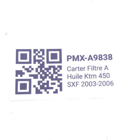 Carter Filtre A Huile Ktm 450 Sxf 2003-2006