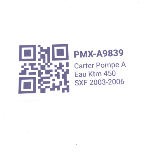 Carter Pompe A Eau Ktm 450 Sxf 2003-2006