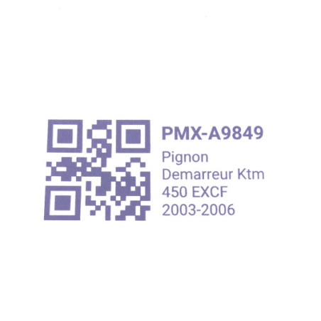 Pignon Demarreur Ktm 450 Exc-F 2003-2006