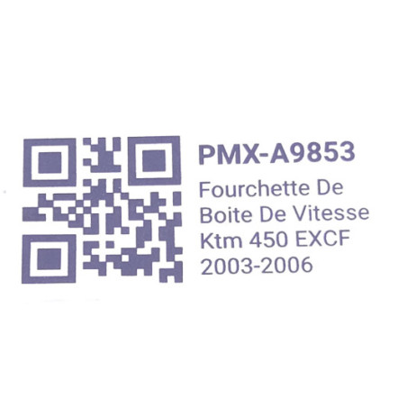 Fourchette De Boite De Vitesse Ktm 450 Exc-F 2003-2006