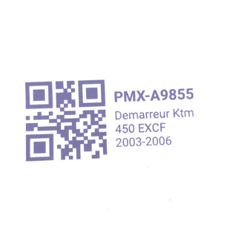 Demarreur Ktm 450 Exc-F 2003-2006