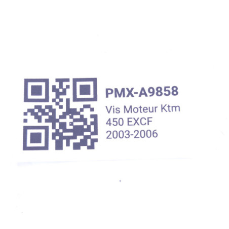 Vis Moteur Ktm 450 Exc-F 2003-2006