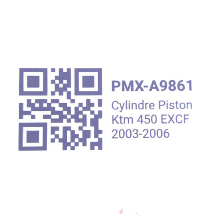Cylindre Piston Ktm 450 Exc-F 2003-2006