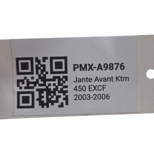 Jante Avant Ktm 450 Exc-F 2003-2006