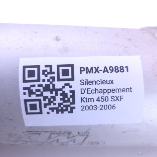 Silencieux D'Echappement Ktm 450 Sxf 2003-2006