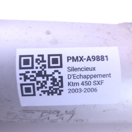Silencieux D'Echappement Ktm 450 Sxf 2003-2006