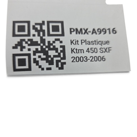 Kit Plastique Ktm 450 Sxf 2003-2006