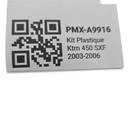 Kit Plastique Ktm 450 Sxf 2003-2006