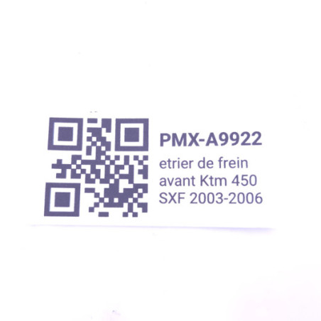 etrier de frein avant Ktm 450 Sxf 2003-2006