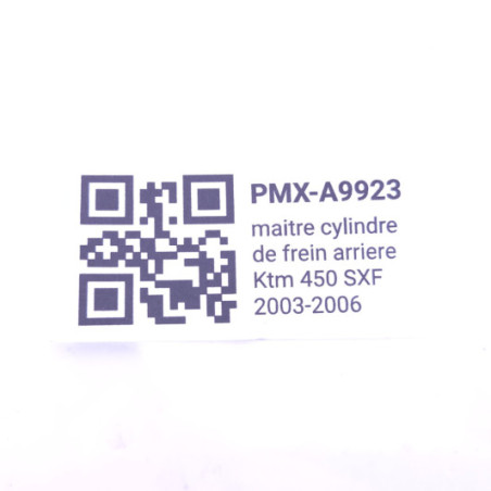 maitre cylindre de frein arriere Ktm 450 Sxf 2003-2006