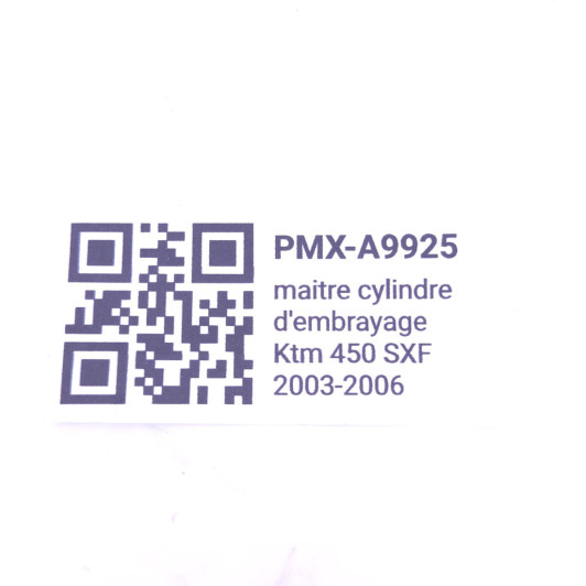 maitre cylindre d'embrayage Ktm 450 Sxf 2003-2006