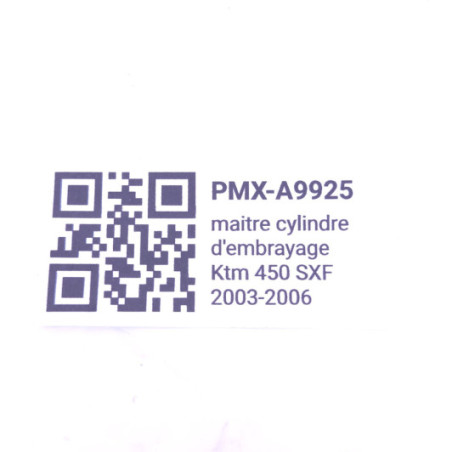 maitre cylindre d'embrayage Ktm 450 Sxf 2003-2006