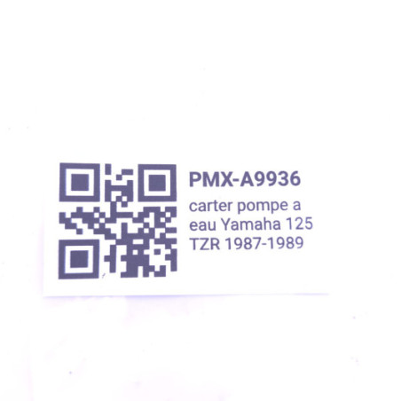 carter pompe a eau YAMAHA 125 tzr 1987-1989